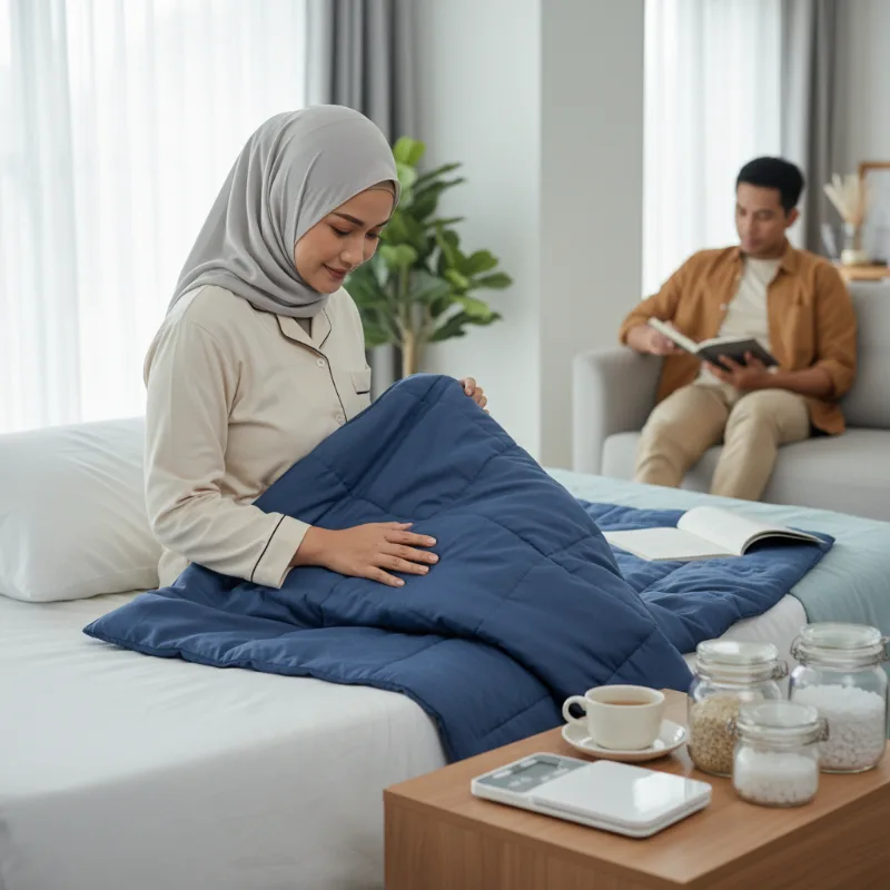 Selimut Berbobot untuk Membantu Kualitas Tidur Lebih Nyenyak
