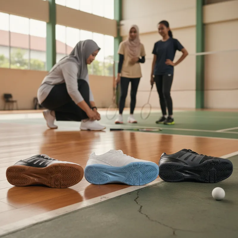 Sepatu Badminton Berdasarkan Jenis Lapangan yang Sering Dipakai