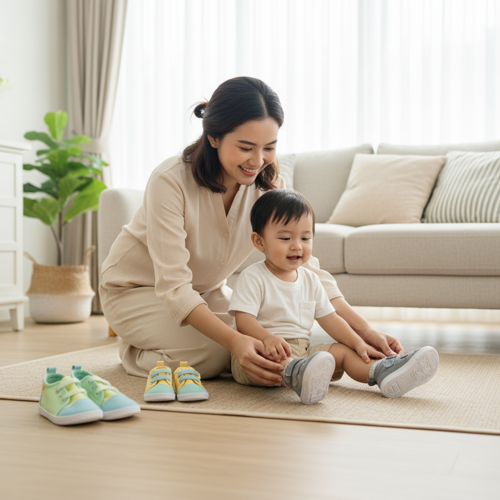 Sepatu Balita Yang Nyaman Dan Aman