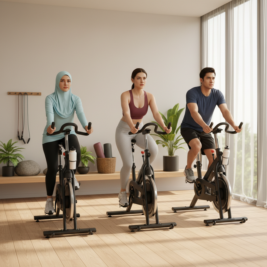 Sepeda Statis untuk Latihan Harian