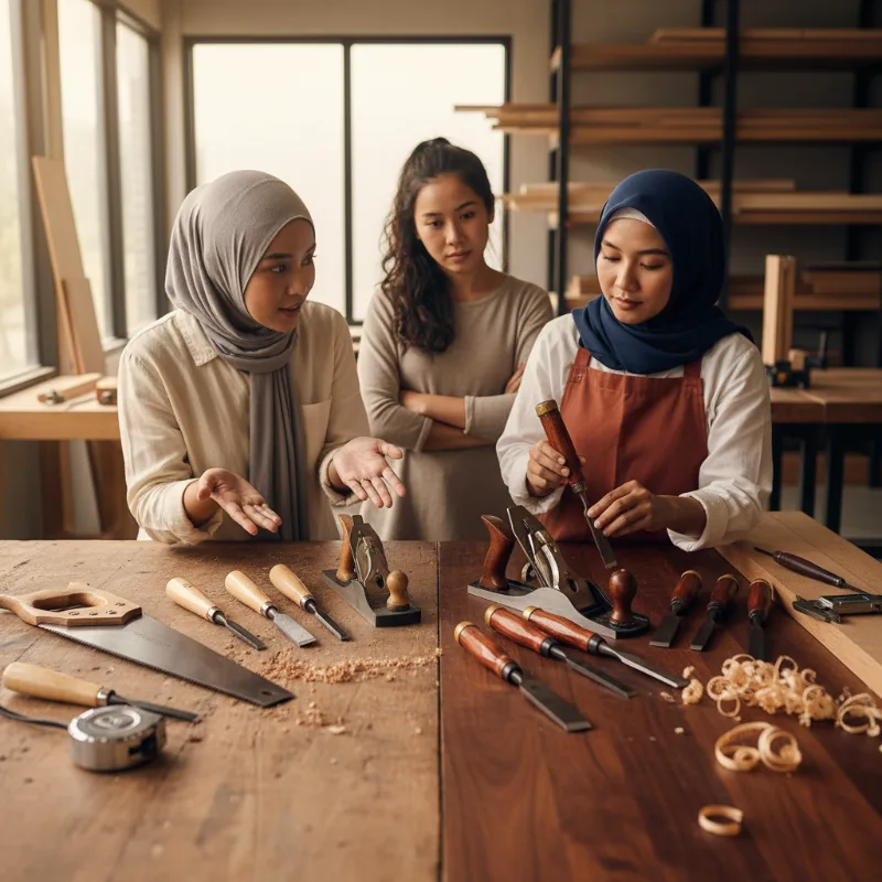 Set Alat Woodworking Pemula vs Paket Lanjutan, Apa Saja Bedanya