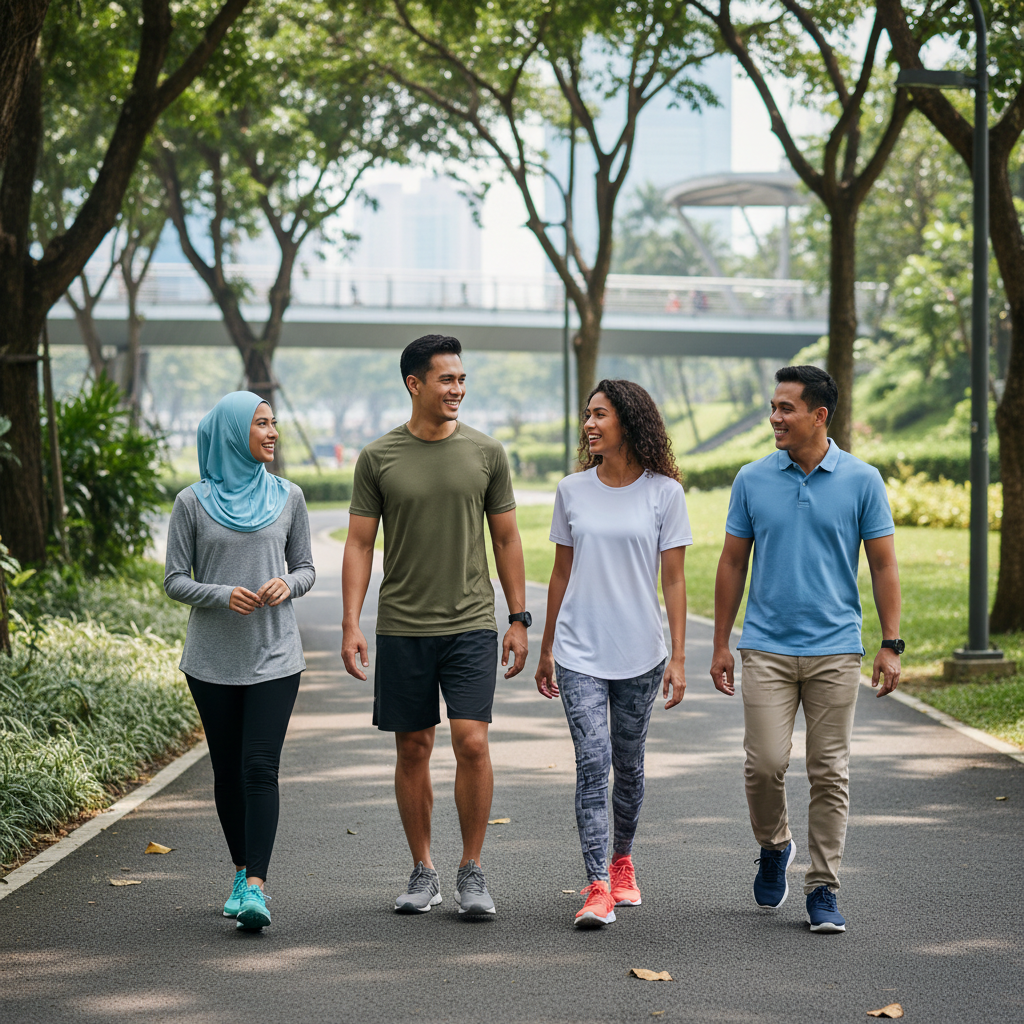 Sneakers untuk Jalan Jauh Tanpa Pegal