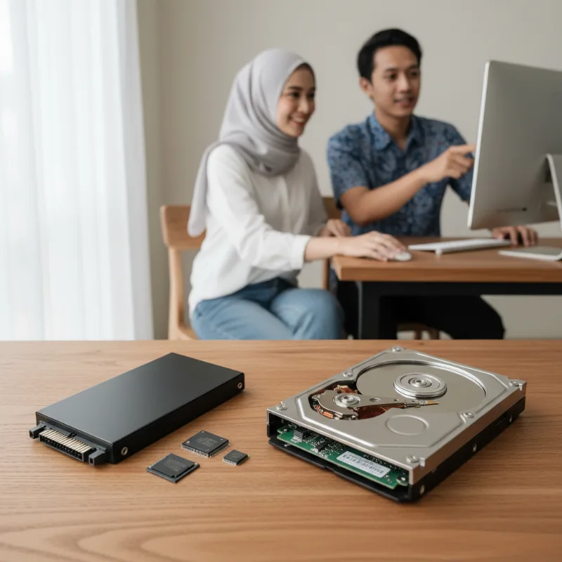 SSD vs HDD: Seberapa Besar Perbedaan Kecepatan yang Dirasakan Sehari-hari?