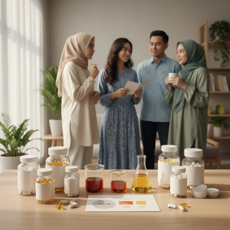 Suplemen Omega-3 yang Baik Berdasarkan Kadar EPA dan DHA