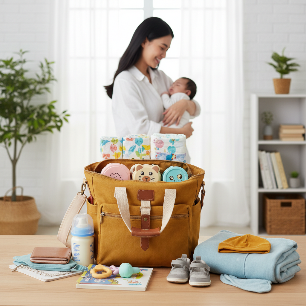 Tas Perlengkapan Lengkap Untuk Ibu Aktif