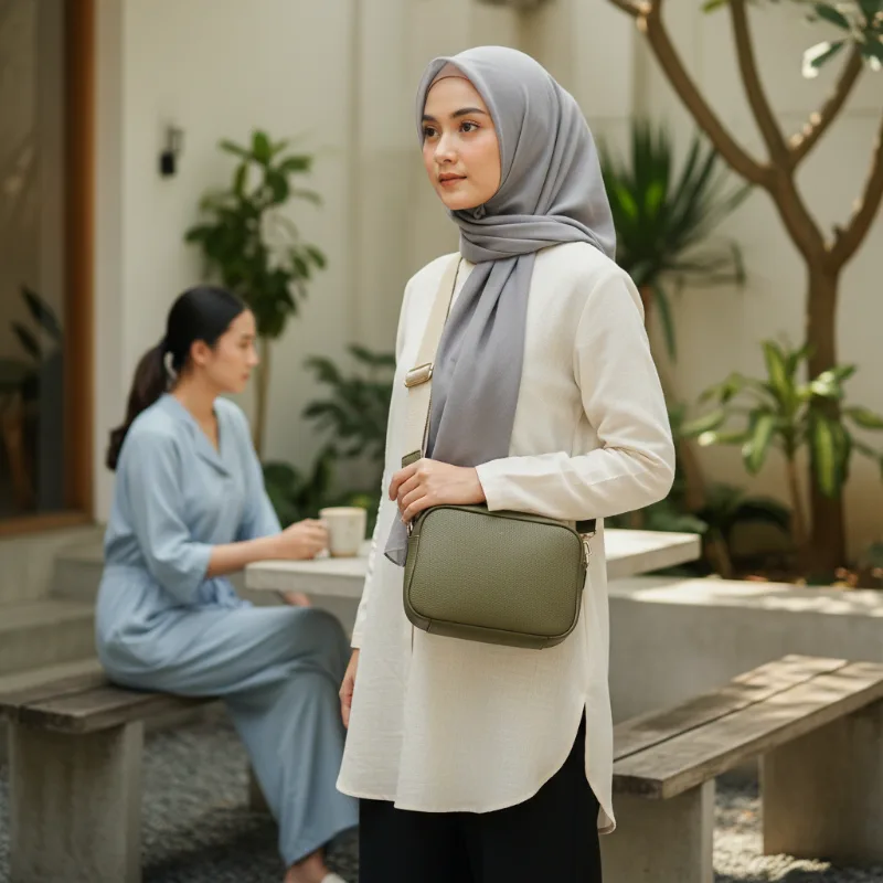 Tas Selempang Wanita untuk Harian: Ukuran yang Cukup Tanpa Terasa Berat