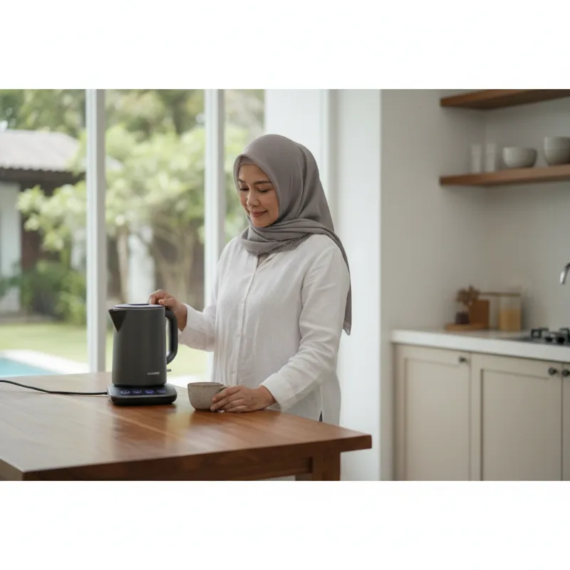 Teko Listrik dengan Pengatur Suhu: Benarkah Perlu untuk Seduh Teh dan Kopi?