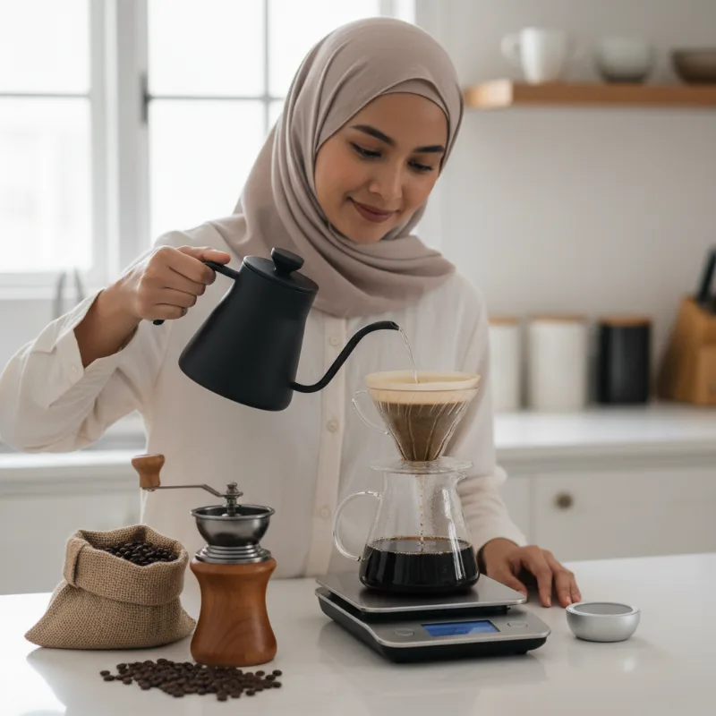 Timbangan Dapur Digital Akurat untuk Penggemar Kopi Specialty