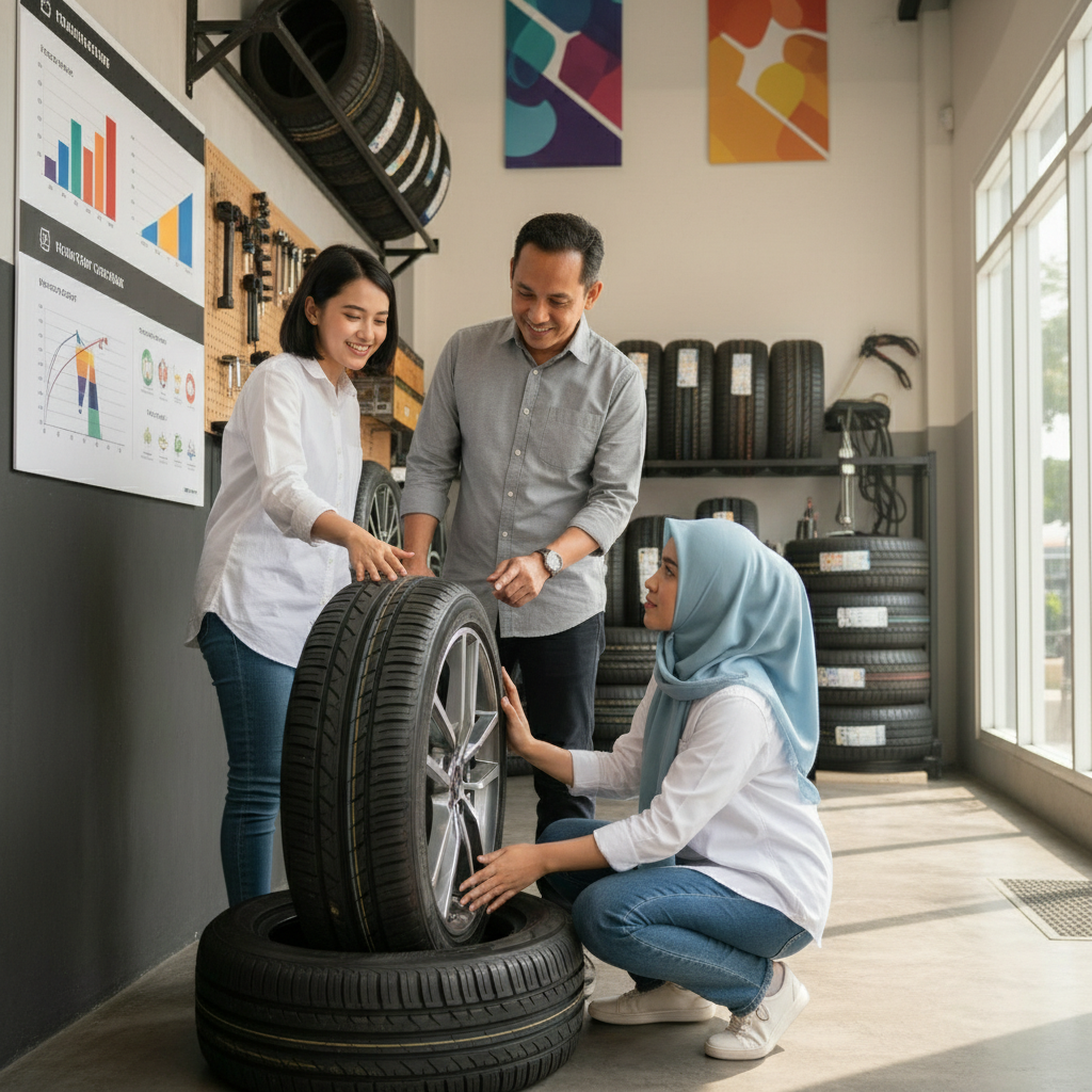 Tips Memilih Ban Mobil Nyaman