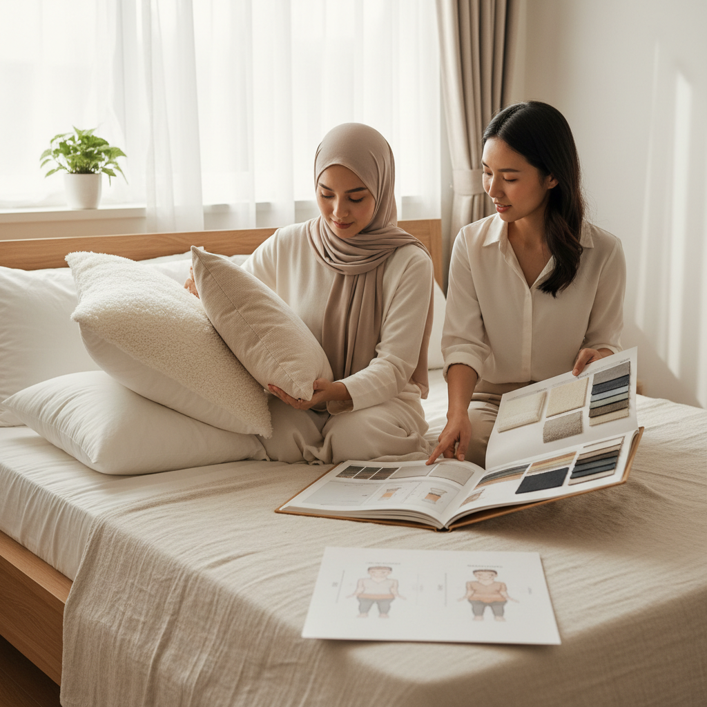 Tips Memilih Bantal Tidur yang Tepat untuk Mencegah Pegal Leher