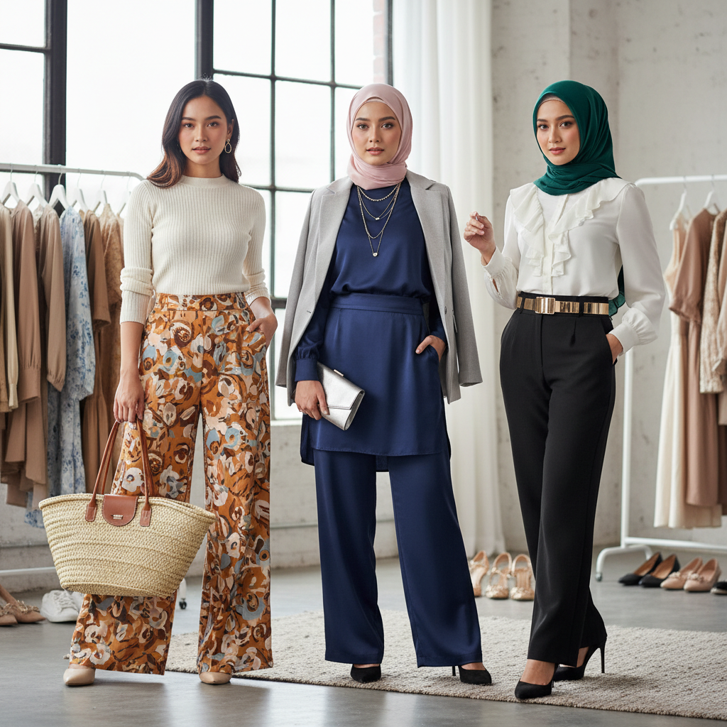 Tips Memilih Celana Palazzo Wanita untuk Gaya Kasual dan Formal