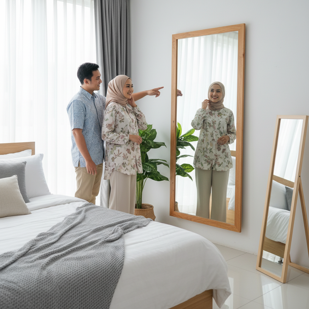 Tips Memilih Cermin Full Body yang Tepat untuk Kamar Tidur