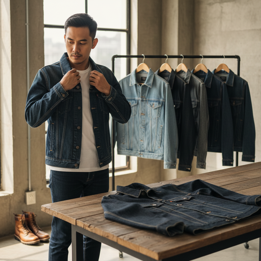 Tips Memilih Denim Jacket Pria yang Awet dan Serbaguna