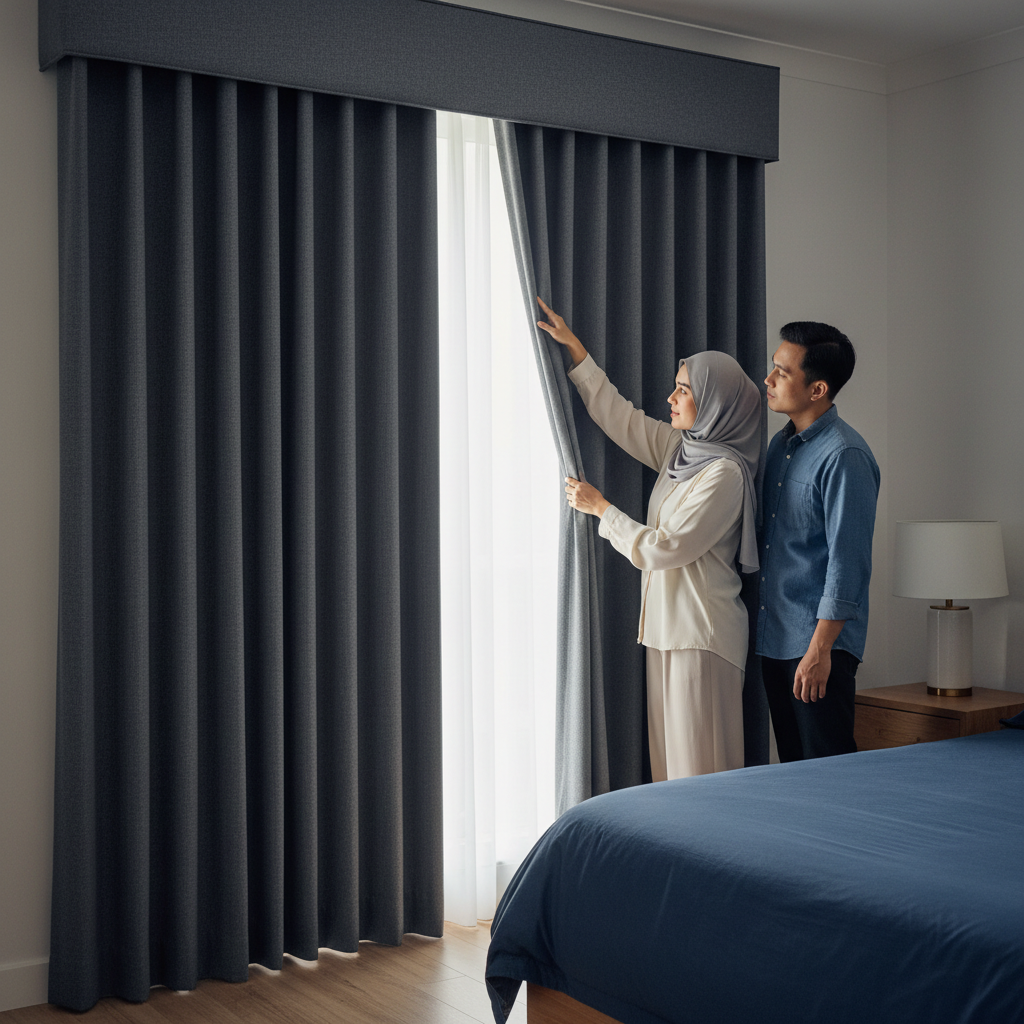 Tips Memilih Gorden yang Tebal untuk Kamar Tidur yang Gelap