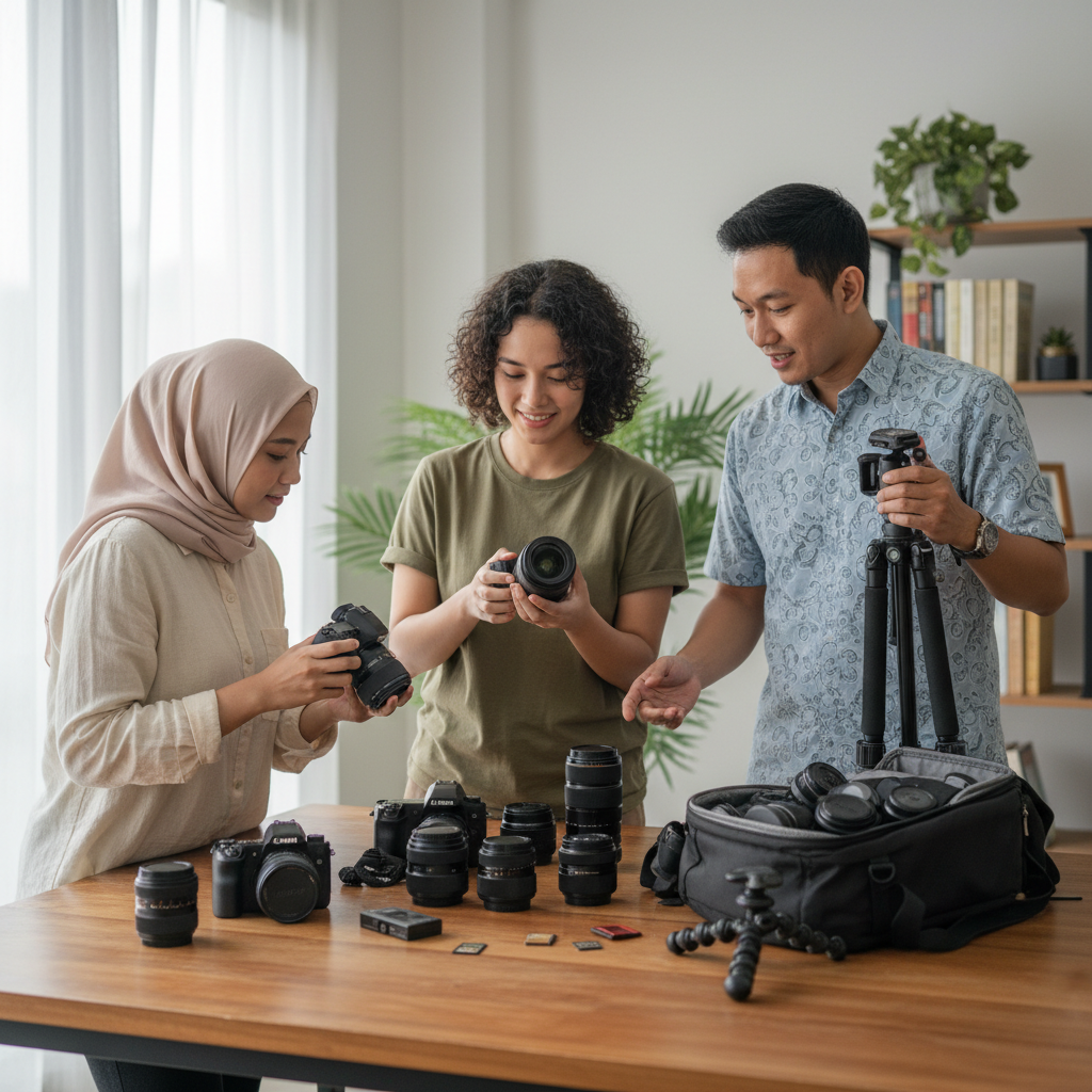 Tips Memilih Peralatan Fotografi Dasar