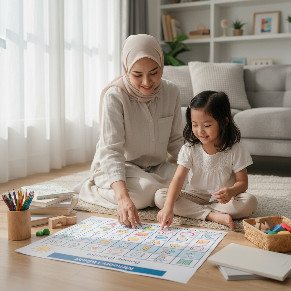 Tips Mengatur Aktivitas Harian Anak di Rumah