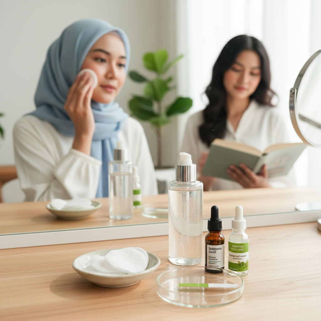 Toner untuk Kulit Berjerawat, pH Berapa yang Dianjurkan