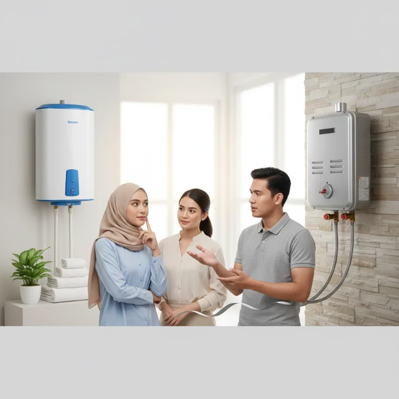 Water Heater Listrik vs Gas: Mana yang Lebih Hemat untuk Mandi Dua Kali Sehari?
