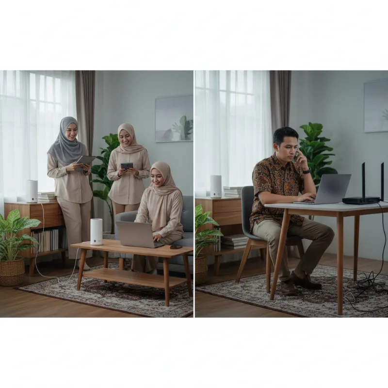 WiFi Mesh vs Router Tunggal: Kapan Mesh Benar-benar Diperlukan?
