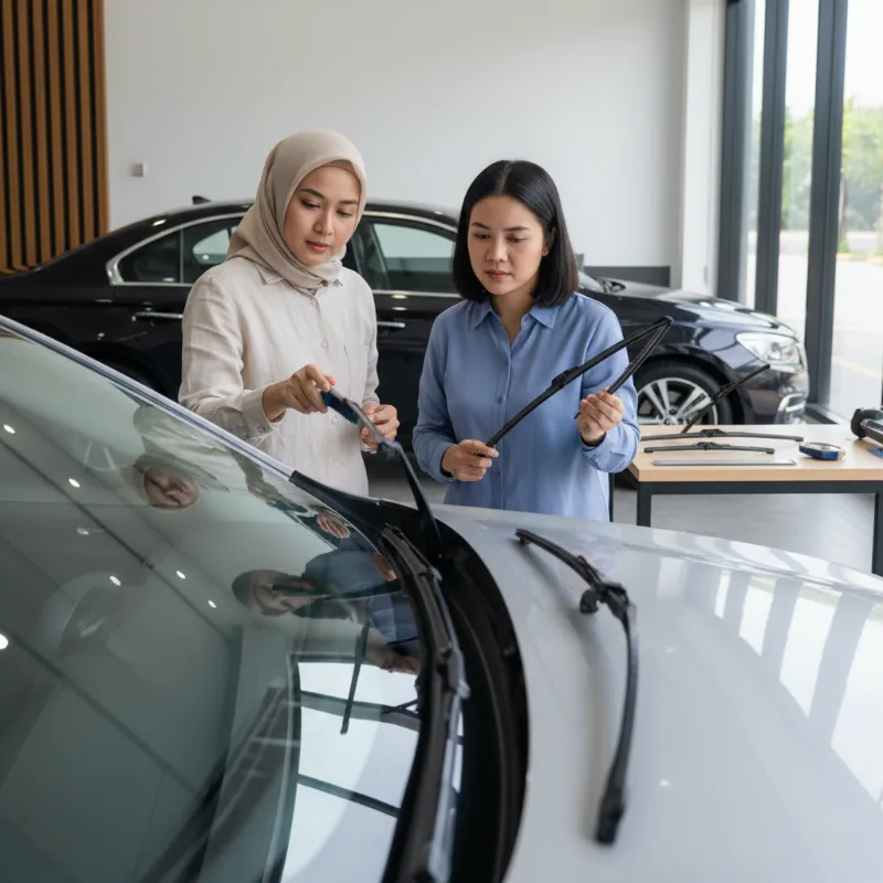 Wiper Mobil Flat Blade vs Traditional Frame, Mana yang Lebih Bersih