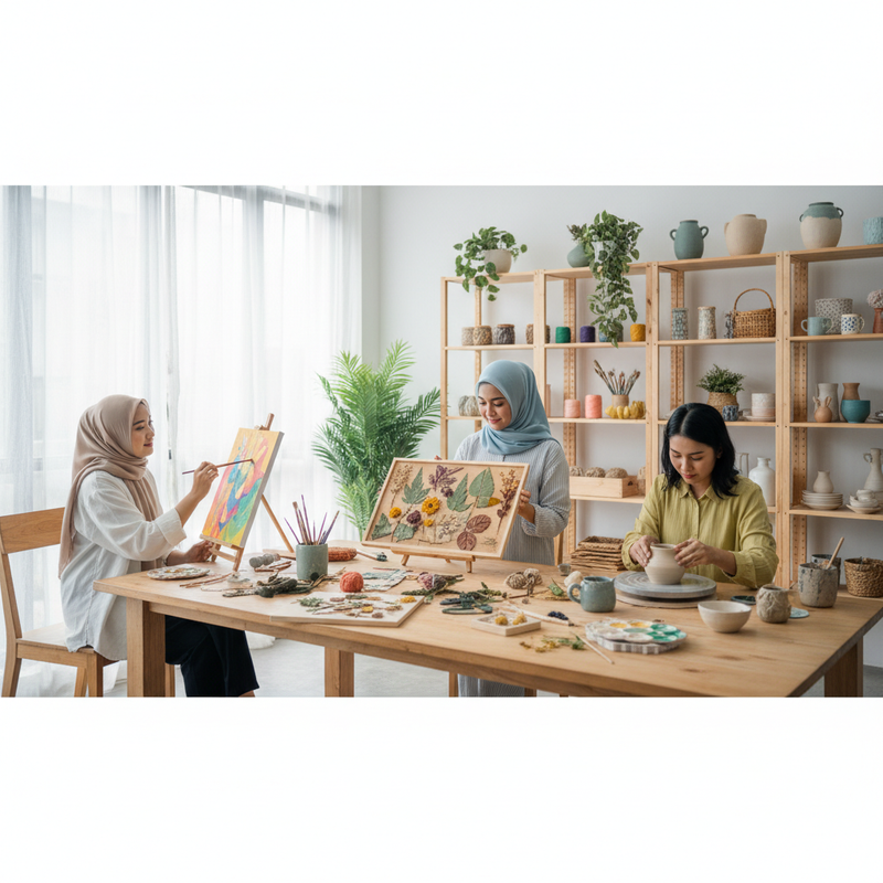 Aktivitas Kreatif untuk Waktu Luang