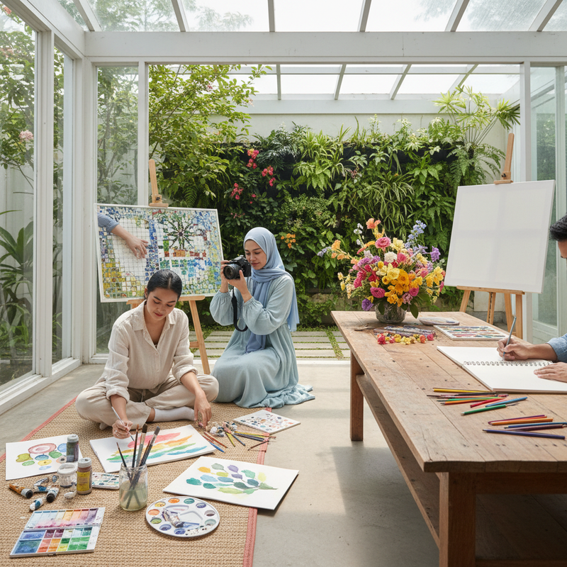 Aktivitas Visual untuk Kreativitas