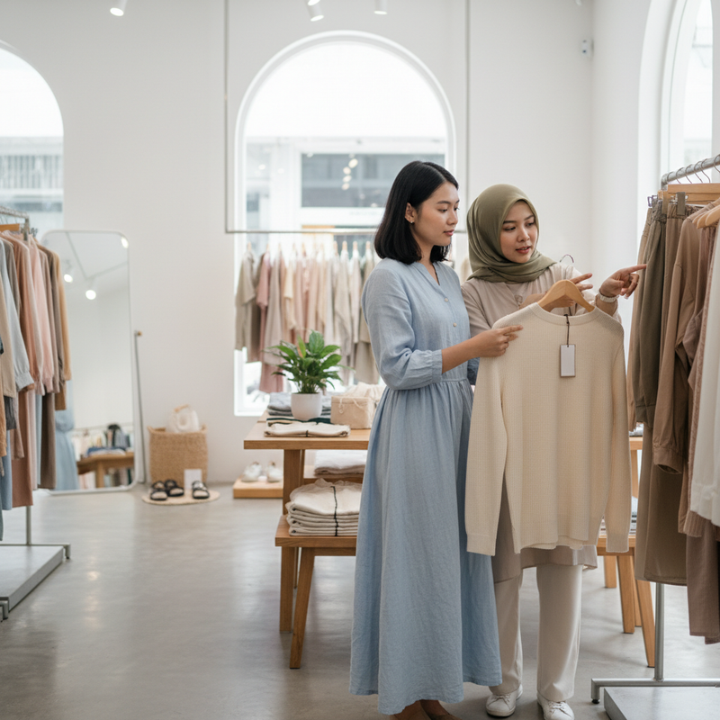 Cara Belanja Pakaian Tanpa Boros