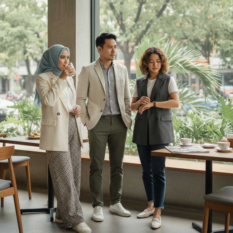 Cara Memadukan Outfit Formal dan Santai