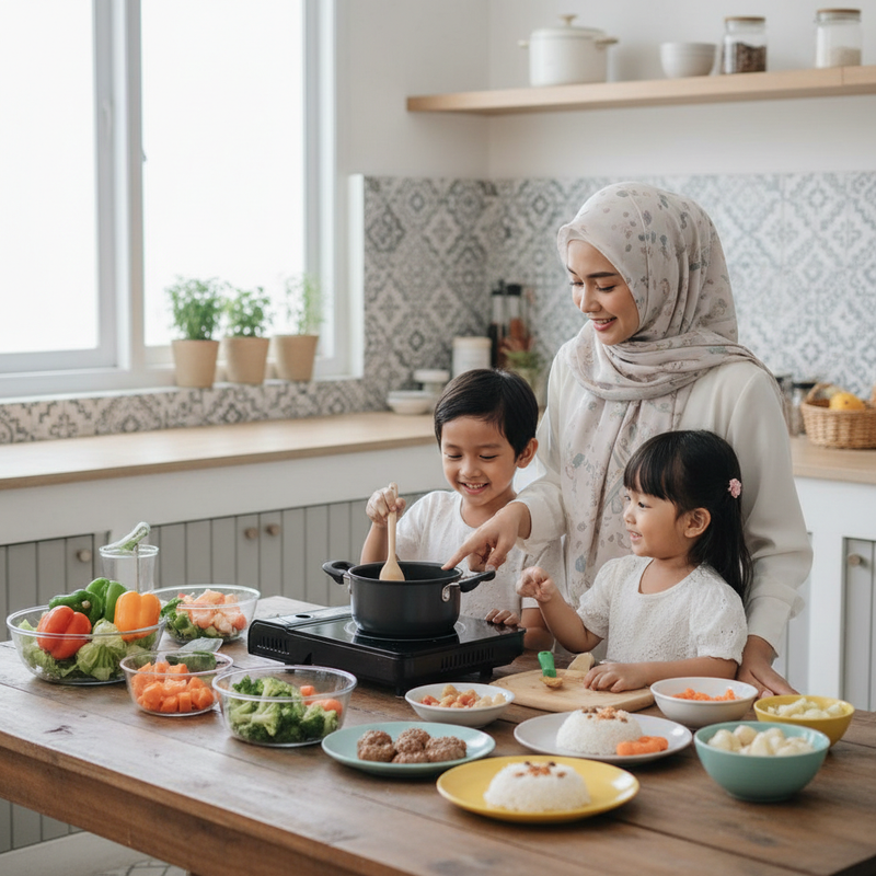 Cara Memasak Hidangan Simple untuk Anak