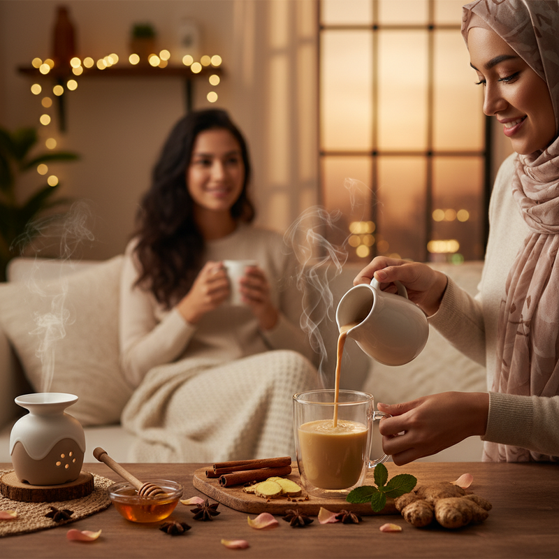 Cara Membuat Minuman Hangat untuk Relaksasi Malam