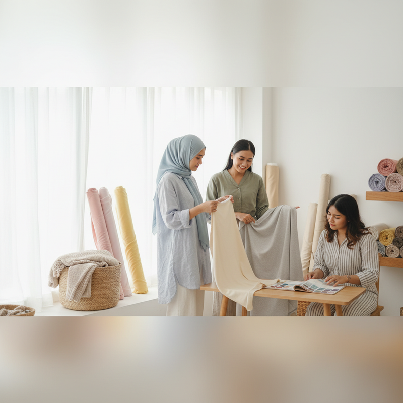 Cara Memilih Bahan Pakaian Nyaman