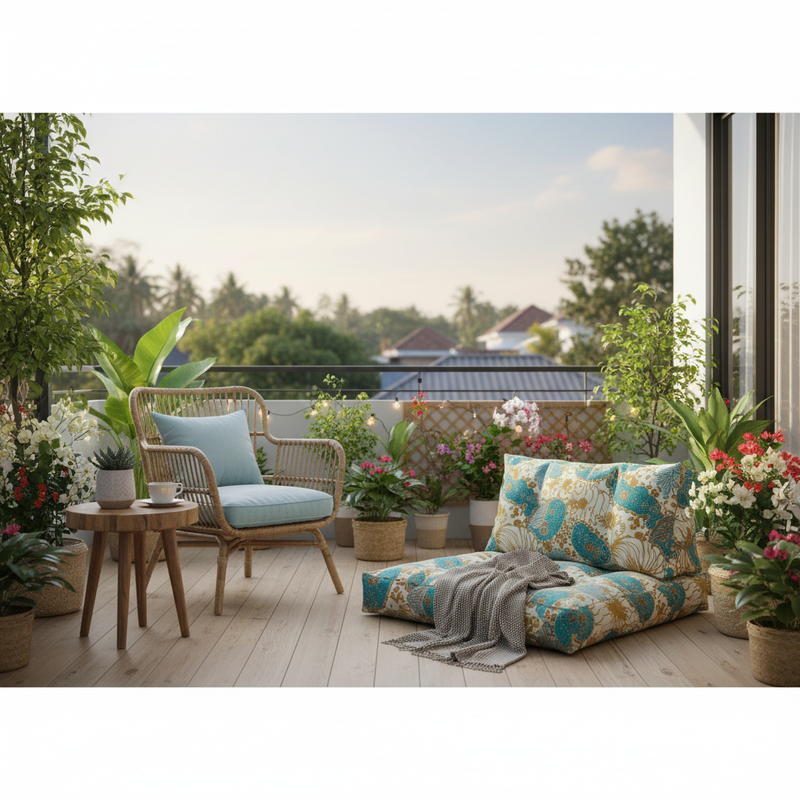 Cara Menata Balkon untuk Santai