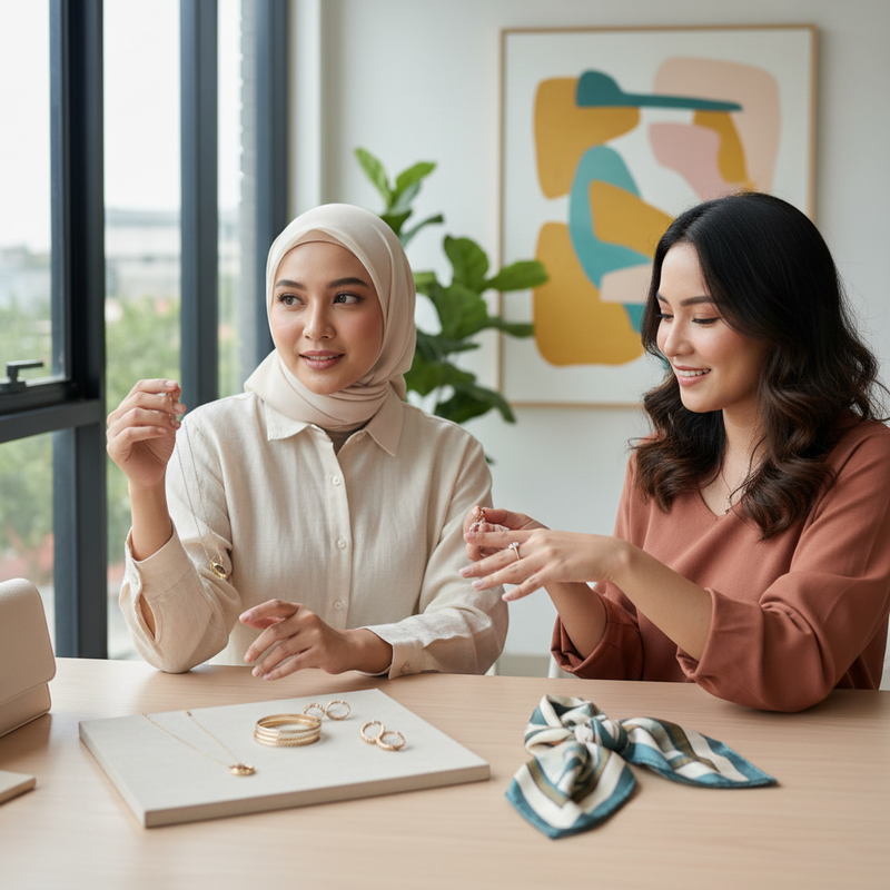 Cara Menentukan Aksesori Tanpa Berlebihan