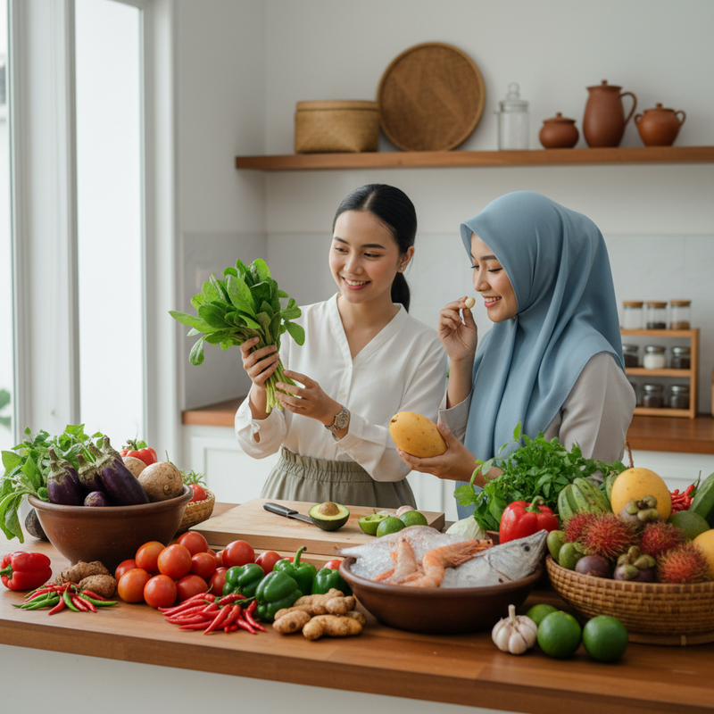 Cara Menentukan Bahan Masakan Segar