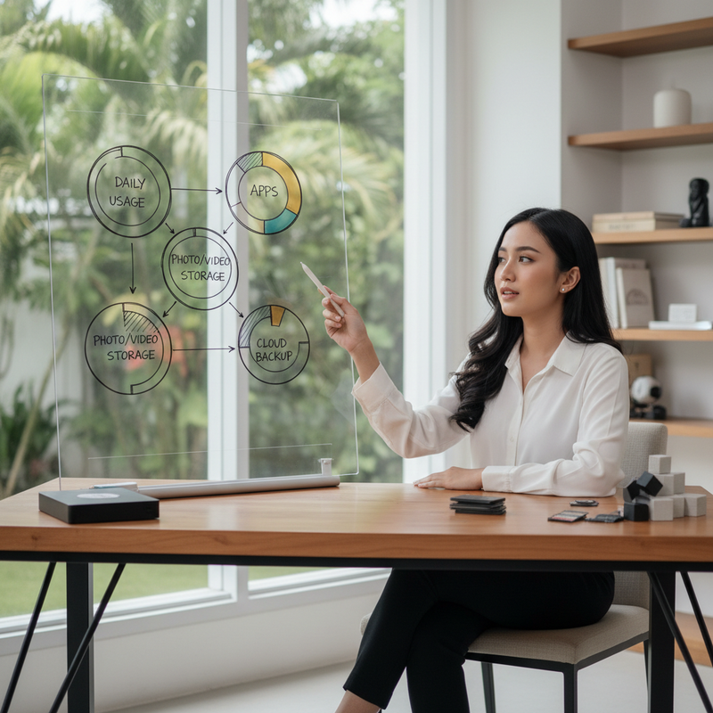 Cara Menentukan Kapasitas Penyimpanan Gadget