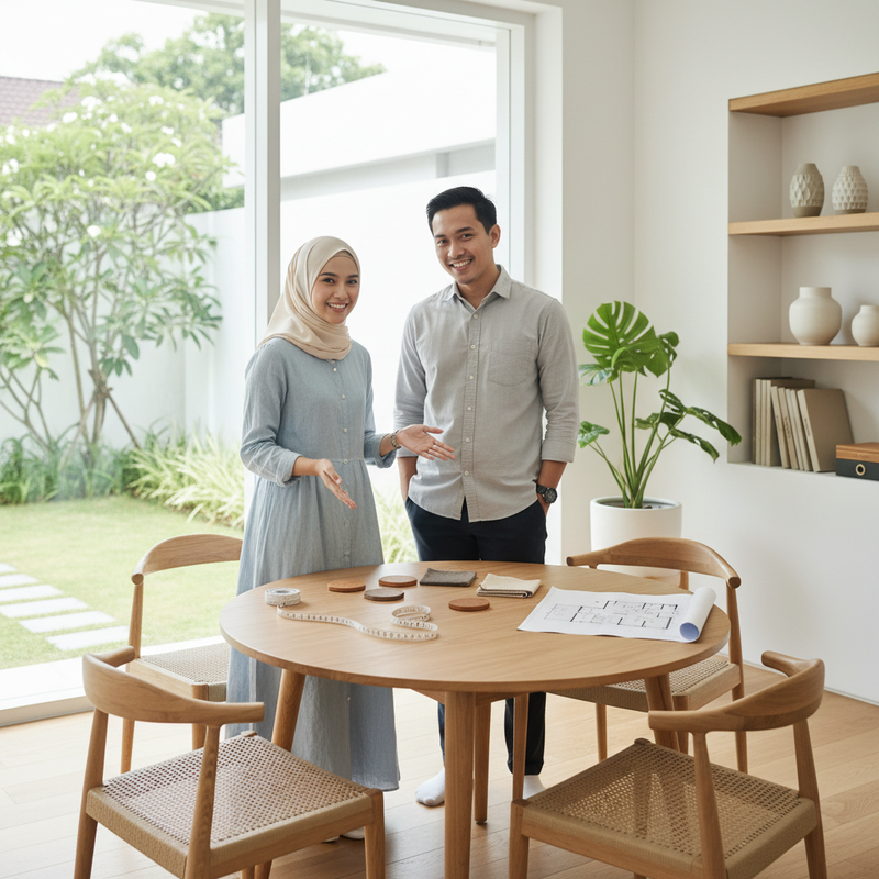 Cara Menentukan Meja Makan Ideal