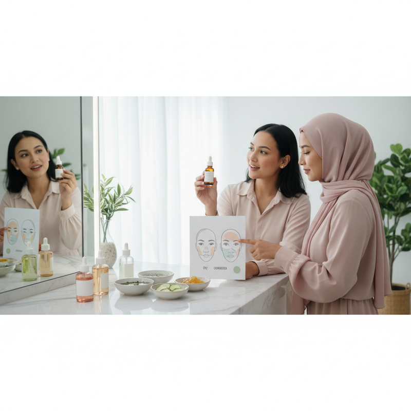 Cara Menentukan Produk yang Sesuai Jenis Kulit