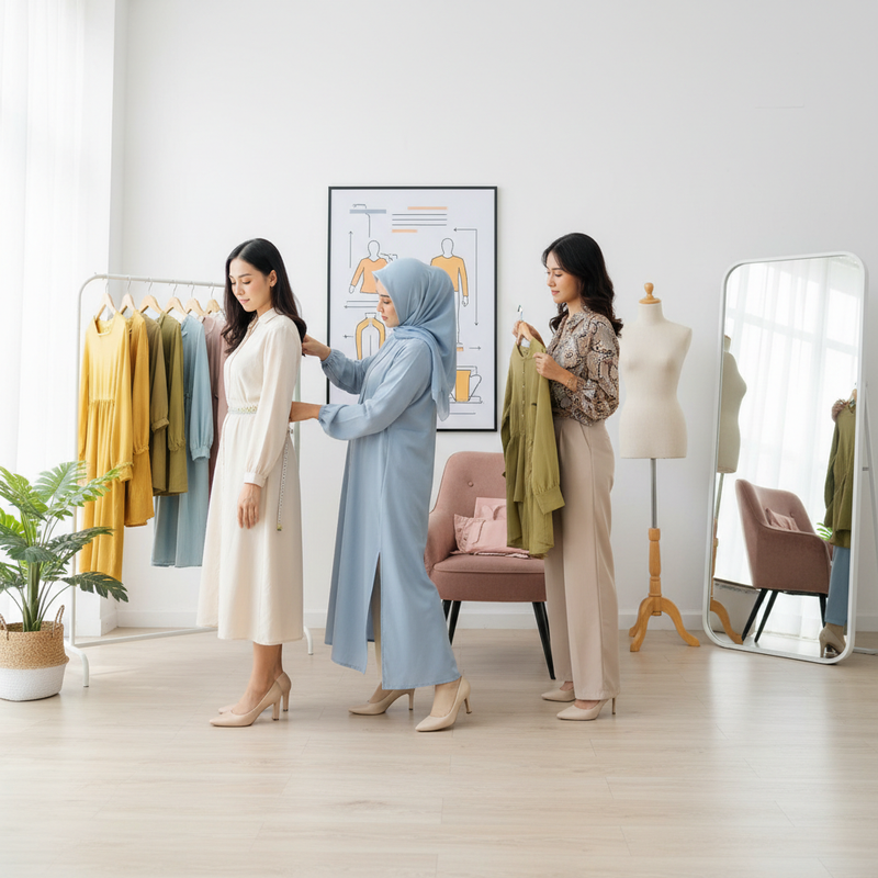 Cara Menentukan Ukuran Baju yang Tepat