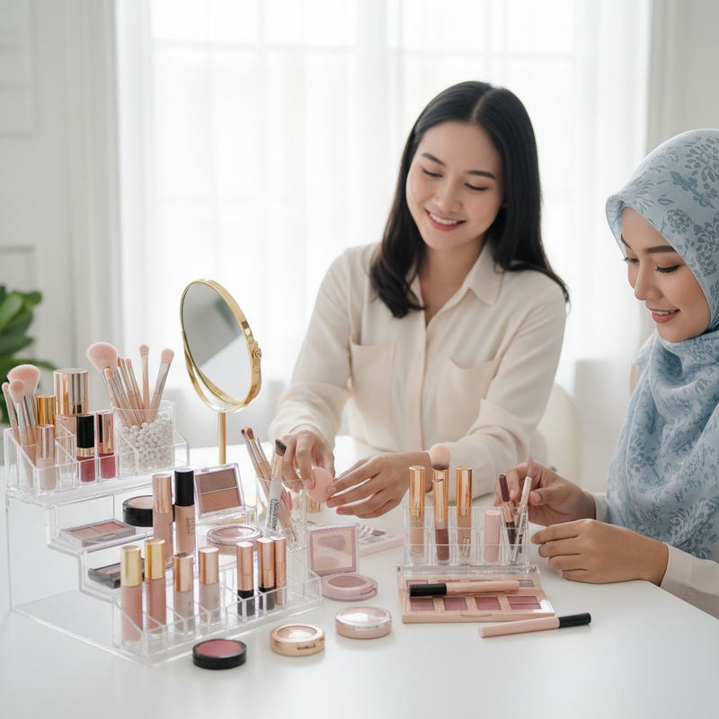 Cara Mengatur Alat Make Up agar Rapi