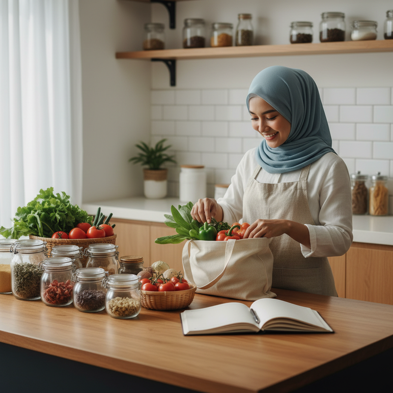 Cara Mengatur Belanja Bahan Dapur
