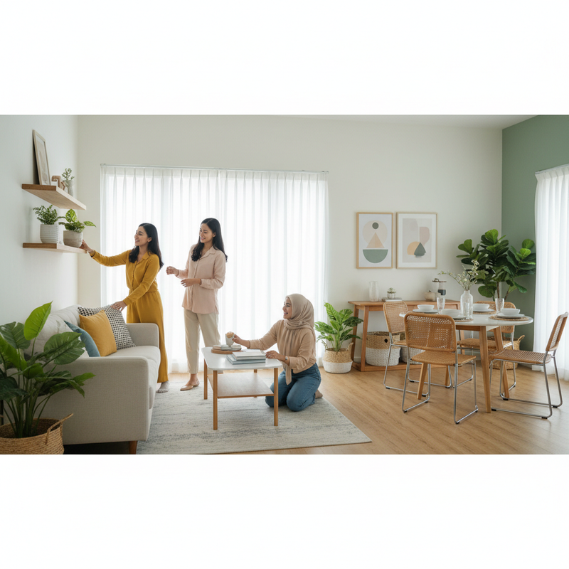 Cara Mengatur Interior Rumah Tanpa Ribet