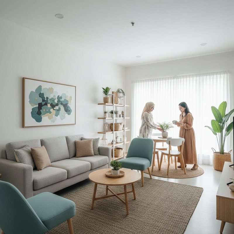 Cara Mengatur Perabot Rumah Tanpa Sesak