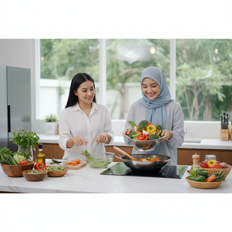 Cara Mengolah Sayuran agar Tetap Renyah