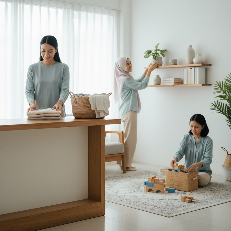 Cara Menjaga Rumah tetap Rapi Setiap Hari