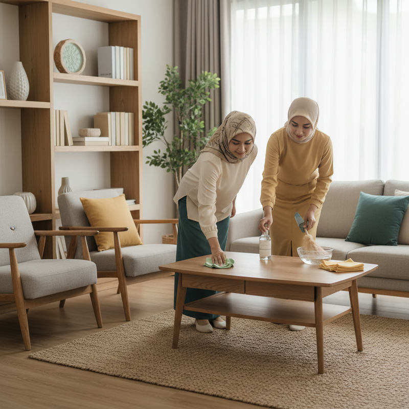 Cara Merawat Furnitur Harian