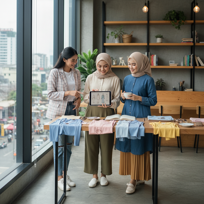 Cara Tren Fashion Modern yang Mudah Dipadukan Efektif