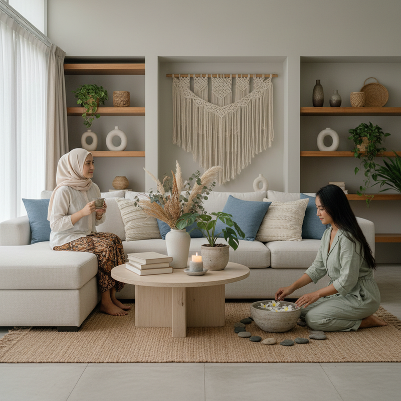 Dekorasi Ruangan untuk Nuansa Tenang