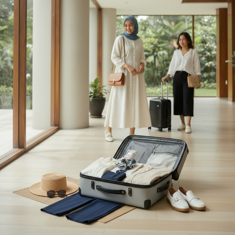 Fashion Travel Minimalis untuk Perjalanan Pendek