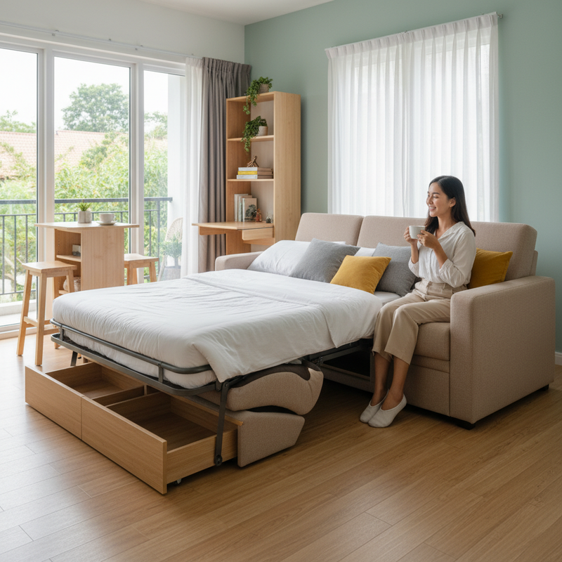 Furnitur Multifungsi untuk Hunian Ringkas