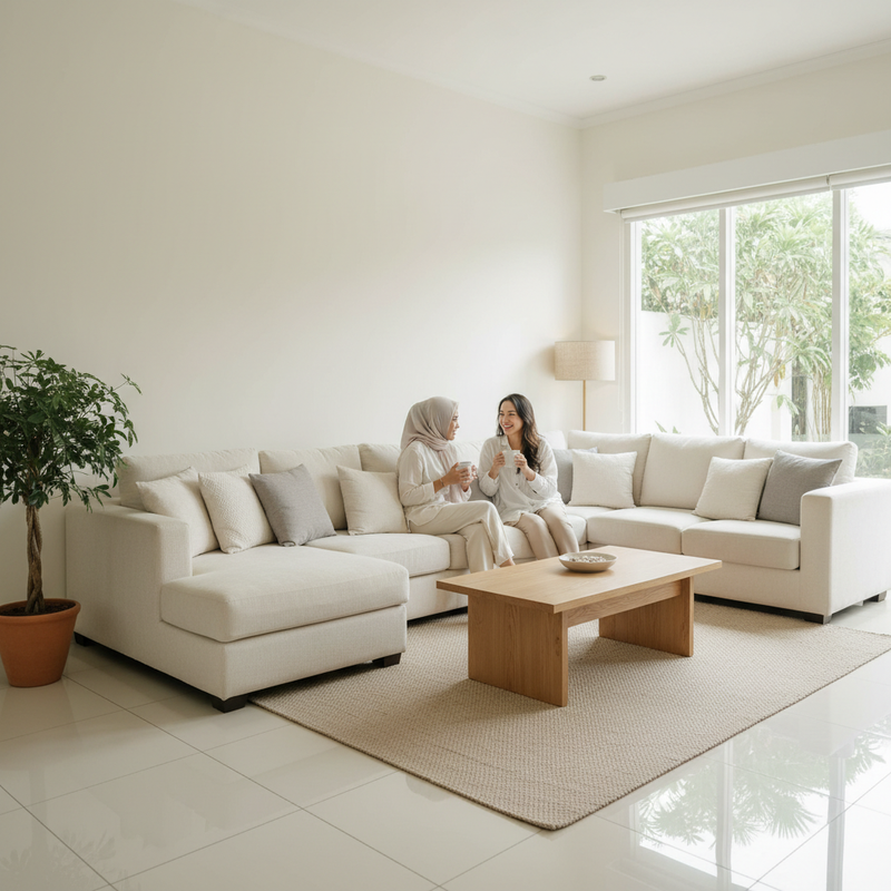 Furnitur Warna Netral untuk Hunian
